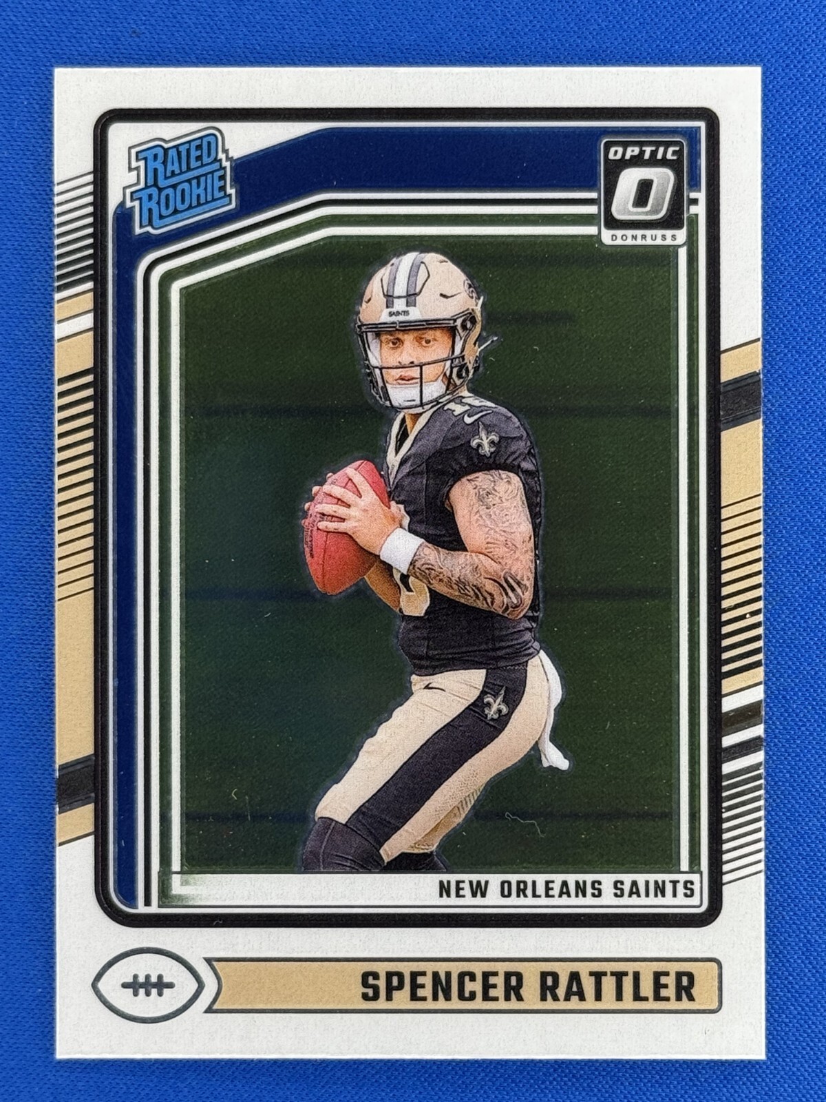 2024 Donruss Optic #289 Spencer Rattler Rated Rookie RC Saints
