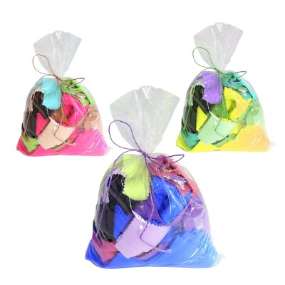FabricLA - Acrylic Felt Craft Fabric Random Multi-Color Scrap Bag Bundle - 5 oz