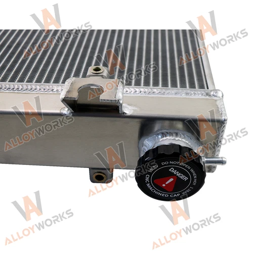 3 Row Radiator FIT 05 06 07 08 09 10 11 Dodge Dakota/ Ram Dakota 3.7L 4.7L V6 V8 - Picture 4 of 17