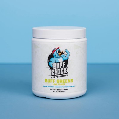Buff Chick Supplements Buff Greens, Lime Flavor, 30 Servings
