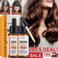 2X Batana Oil Serum Hair Care Essential Oil for Hair Growth Anti Hair Loss Care
