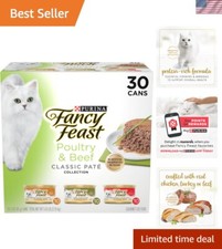 Balanced Nutrition Grain-Free Wet Cat Food Variety Pack - 30 Pate Cans, 90 oz. 8.71 per gallon