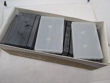 19 empty cassette cases