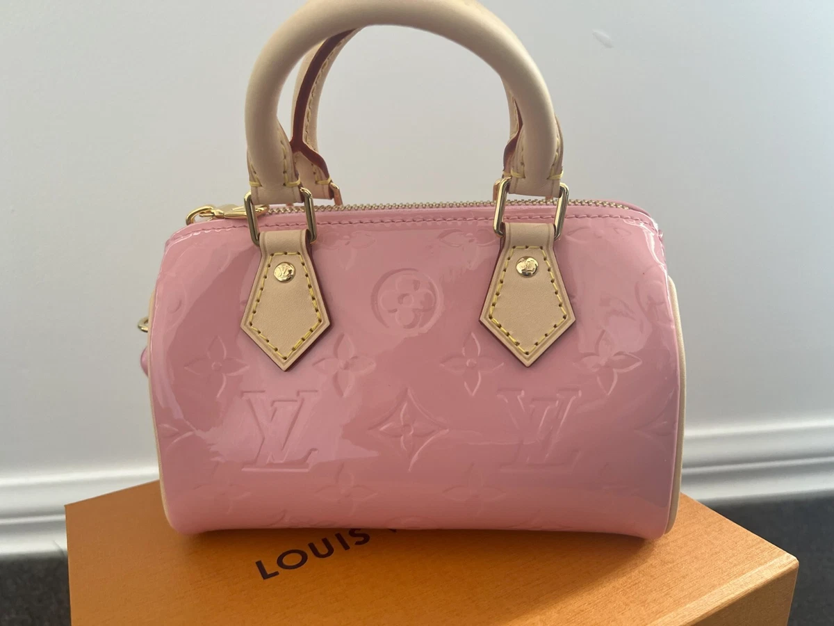 Louis Vuitton Louis Vuitton Nano Speedy Mochi Pink handbag M81879 (M81879)