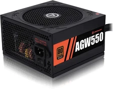 Power Supply 550W 80+ Bronze Certified PSU (ARESGAME, AGW550)