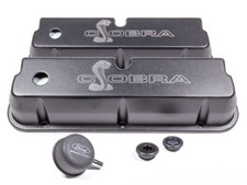 Ford Racing Sbf Valve Covers Wcobra Logo Black