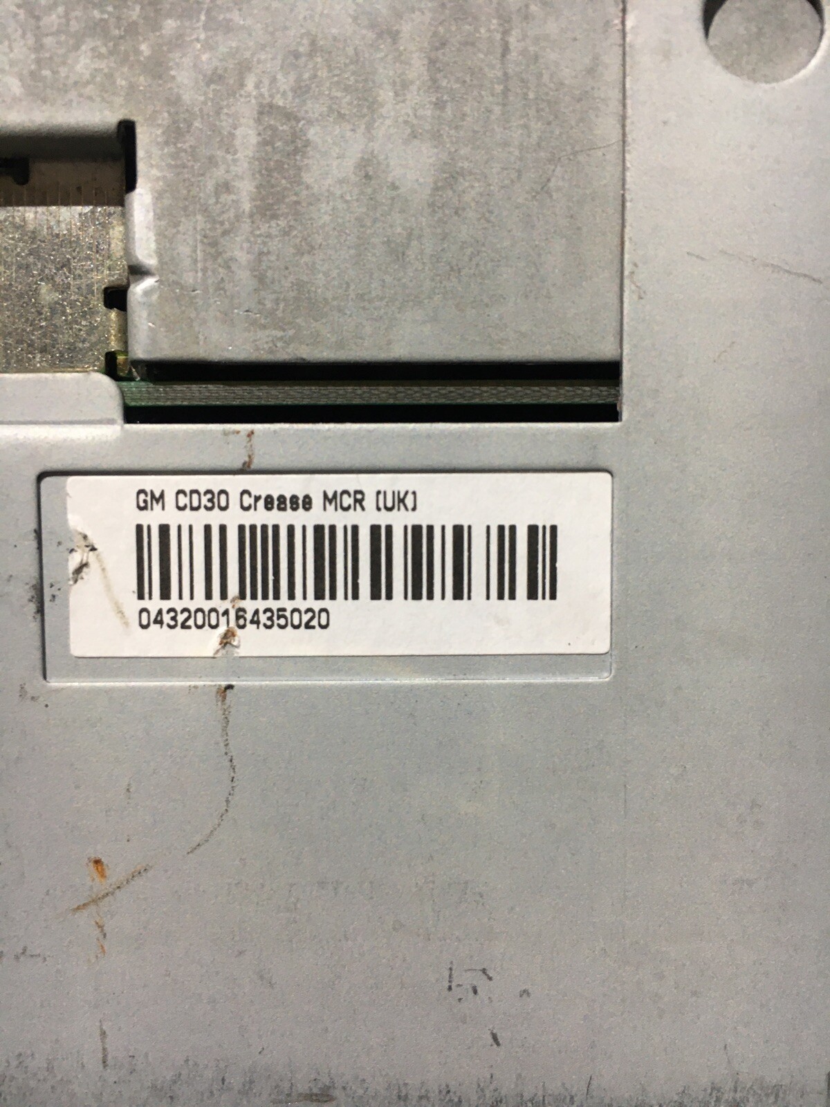 VAUXHALL ZAFIRA 2007 CENTRE DASHBOARD TRIM AIR VENTS, CD RADIO PLAYER