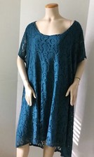 Soul Harmony Energy (S.H.E.) Turquoise Lace Dress (Size 3X) - MSRP $126.00!