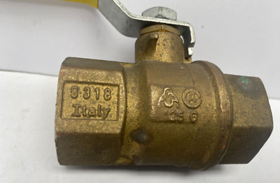 1''  Jomar 100 Brass Ball Valve 9316 Italy 150 SWP 500 WOG New Old Stock