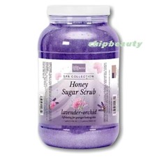 Sugar Scrub 1 Gallon Extra Nutritious Vitamin Skin Spa Scent Lavender Orchid
