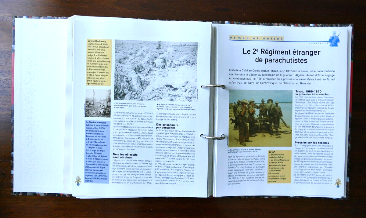 Classeur Et Fascicules Légion Étrangère – Soldats De Plomb Hachette – Occasion