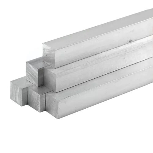 6061 Barra quadrata alluminio diapositiva in metallo massello 5/8/10/12/15/18/20/25/30/35/40/45 mm - Foto 1 di 8