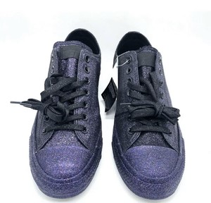 purple glitter converse womens