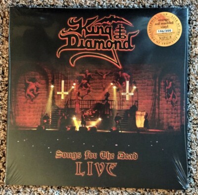 King Diamond - Songs For The Dead (Orange Red Marbled 2-LP / Only 300 Worldwide)
