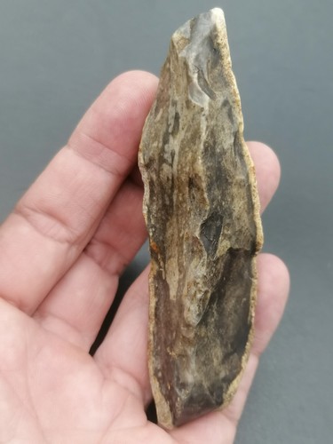 Early Middle Paleolithic Neanderthal Mousterian Backed Knife North of France - Picture 14 of 18