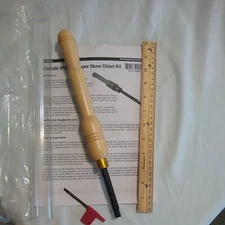 PSI Woodworking LCWIZSK Carbide Wizard Super Skew Chisel Kit Woodturning Working