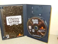 PLAYSTATION 2 VIDEO GAME -- GUITAR HERO --- DISC MANUAL CASE