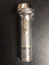Vintage Rayovac Sportsman 2D Batteries Metal Flashlight WORKS