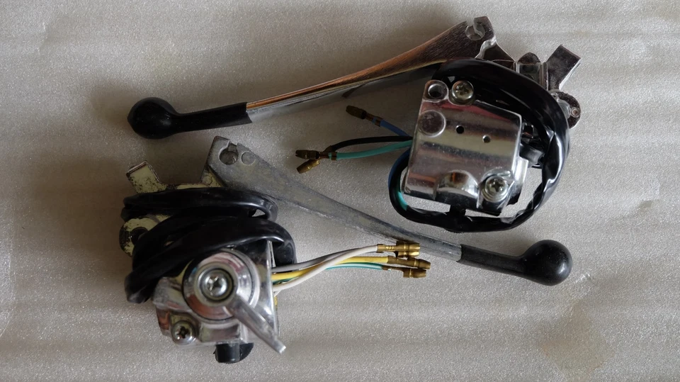 Alavanca de interruptor de alça par Suzuki A50 A100 A80 TC120 RV90 T90 T125 GT100 RH LH  - Imagem 4 de 4