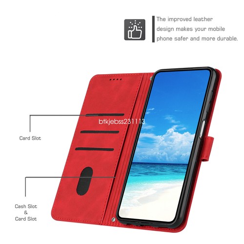 For Xiaomi Redmi Note 13 14 A3 C75 15 Magnetic Flip Leather Wallet Cover Case - Picture 3 of 17