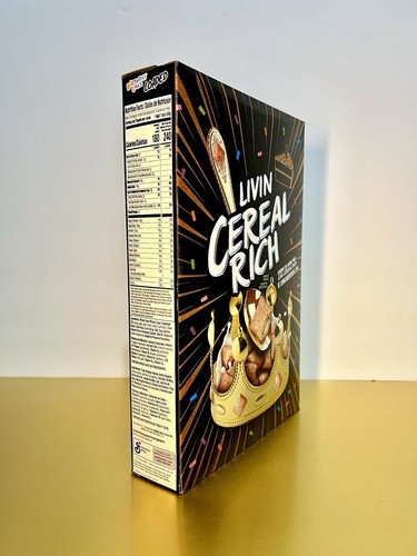 🟣New Limited Cinnamon Toast Crunch Loaded Birthday Cake Cereal Large Size 13oz - Picture 2 of 2