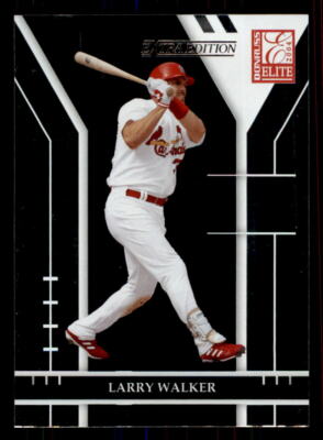 2004 Donruss Elite Extra Edition  #93 Larry Walker St. Louis Cardinals