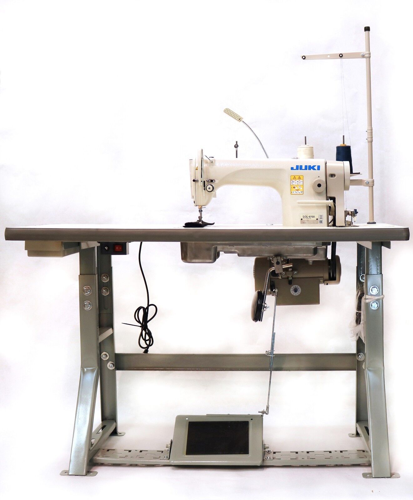 Juki DDL-8700-H Industrial Straight Stitch Sewing Machine, K.D table &  Servo Motor DIY