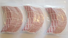 Supertape 1" curved strips "CC" shape pkg 108 pieces hairpiece wig toupee