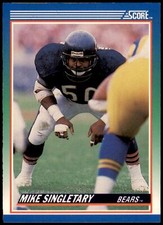 Mike Singletary #3 1990 Score