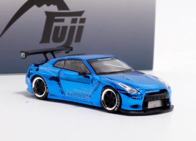 トイザらス限定 MINI GT Pandem GT-R R35 メタリックブルー 明日発売】(MINI GT)トイザらス限定 1/64 Pandem Nissan GT-R