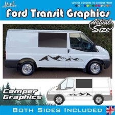 Ford Transit MK7 SWB compatible Camper van Motorhome Graphics Decals 239