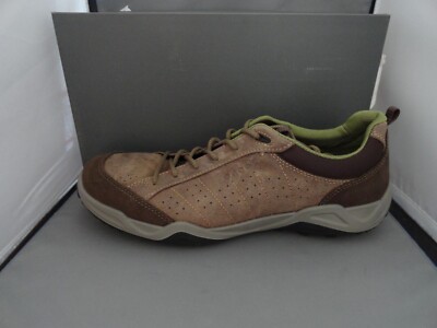 NEW ECCO SIERRA II VALENCIA LOW CUT LACE MEN'S SHOES DARK CLAY/BROWN US 