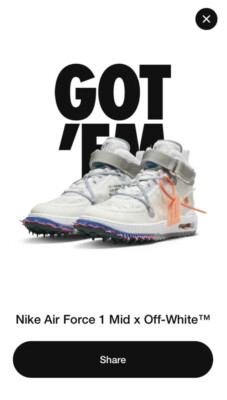 ? Nike x Off-White Air Force 1 Mid SP “White” – Size 13 – DO6290-100 Amazon.com | Nike Mens Air Force 1 Mid DO6290 100 Off-White  main image 4