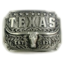 TEXAS Belt Buckle Western Cowboy Cowgirl Native American Motorcyclists TX-03-S 