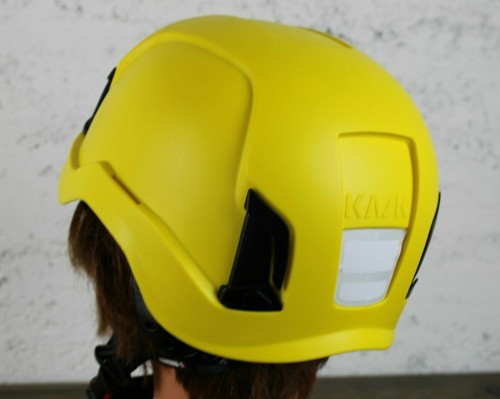 KASK Casco Elmetto Antinfortunistico Elmetto da Lavoro CANTIERE Giallo  Sottogola | eBay