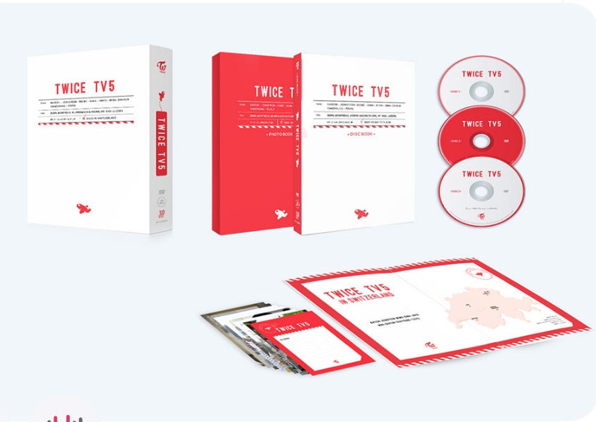 TWICE IN SWITZERLAND [DVD 3+ Photo Book 80 pg]/ [Photo Book 304
