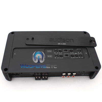 AUDISON SR4.500 AMP 4-CHANNEL 880W CAR COMPONENT SPEAKERS TWEETERS
