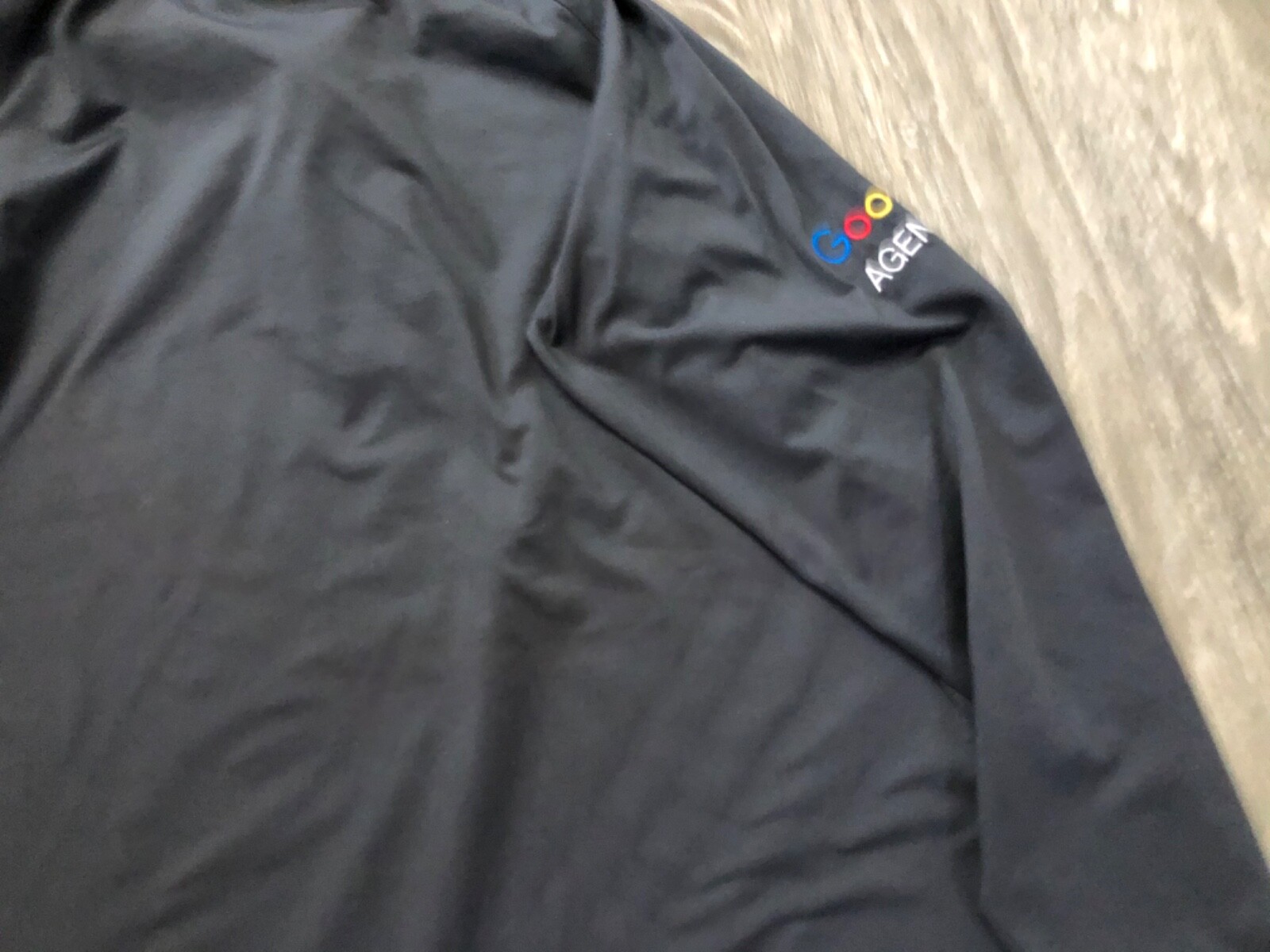 Google Agency Medium Pullover Jacket Used - image 9