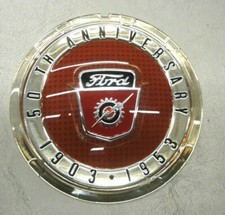 1953 53 Ford Truck Red 50 Th Anniversary Horn Button Insert F100 F250 New