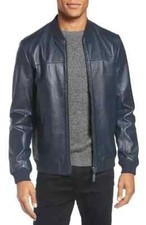 Real Lambskin Leather Jacket For Men Relaxed Fit Party Daily Office Casual XS-4X