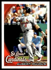2011 Topps Albert Pujols #60YOT-59 60 Years of Topps REPRINT St. Louis Cardinals