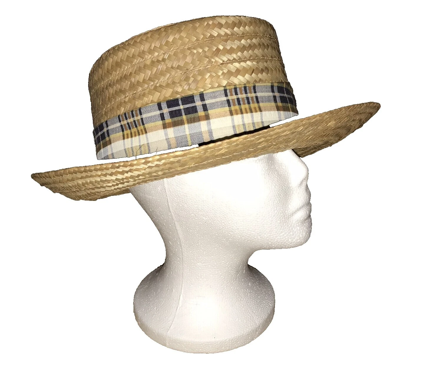 Шляпы мужские соломенные Панама винтажные