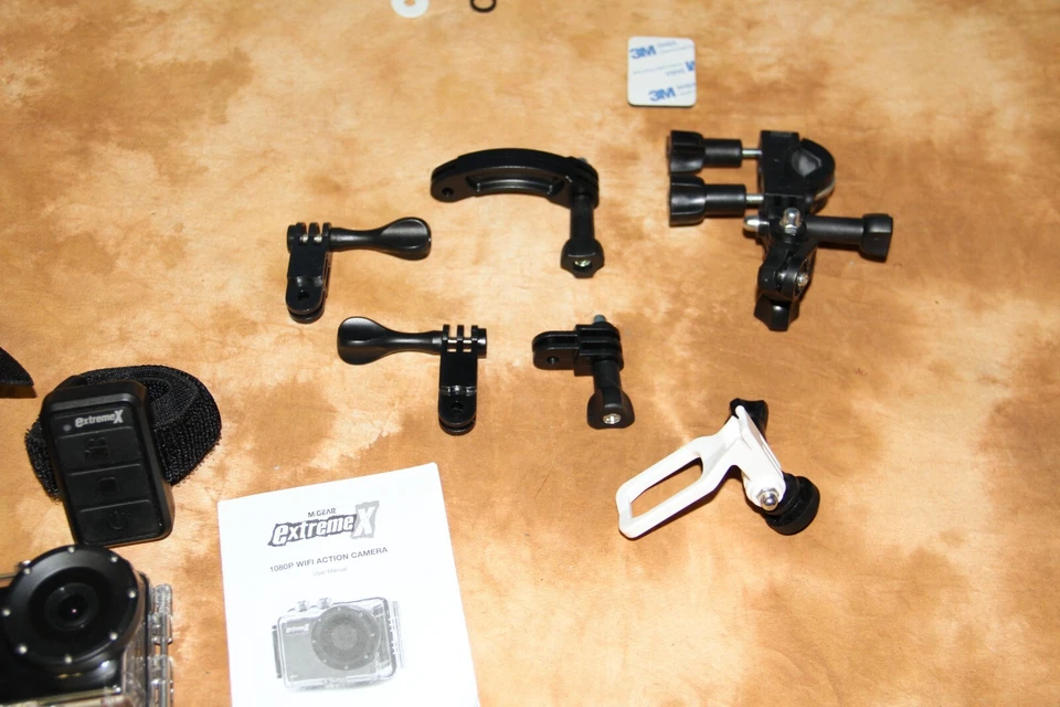 Migear Extreme 1080 Full HD Action Camera underwater hard case and many mounts - Image 3 of 3