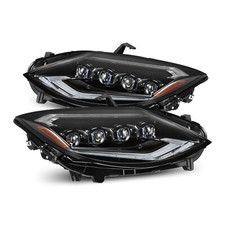 For 2023-2025 Nissan Z Alpha Black Nova LED Projector Headlights Headlamps