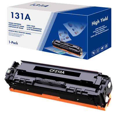 1PK BK CF210A Toner Cartridge for HP 131A LaserJet Pro 200 color M251n M276nw