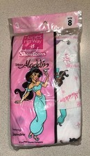 Hanes Her Way ShowToons Aladdin Underwear Briefs Panties Vintage Girl s 8