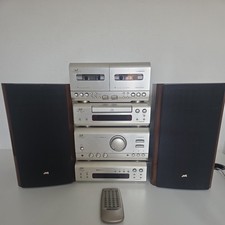 JVC AX-F3000 HiFi Separates Stereo Stack System + Remote Tuner,CD,Cassette,Amp