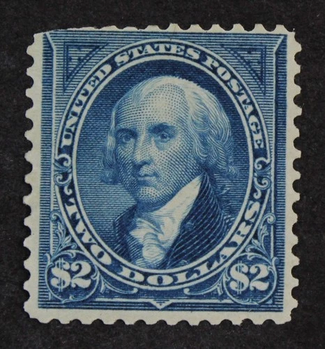 CKStamps: US Stamps Collection Scott#277 $2 Madison Mint H OG CV$900