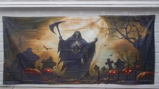 Horror Halloween Garage Door Decorations Large Halloween Garage Door Cove