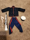 Hasbro 1964 Vintage GI Joe Marine Dress Uniform & White Parade Rifle (Hong Kong)